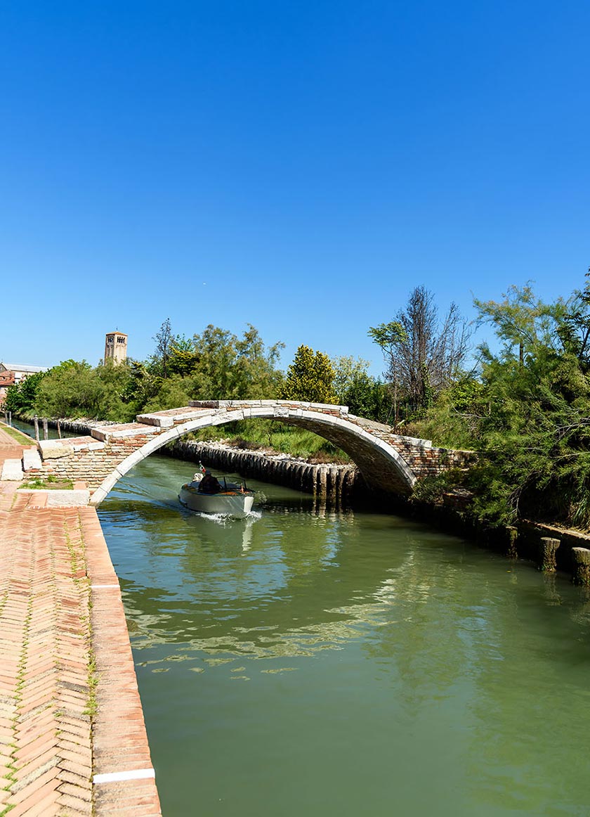 Die Teufelsbrücke in Torcello
