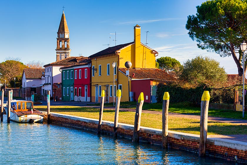Mazzorbo dans la lagune de Venise