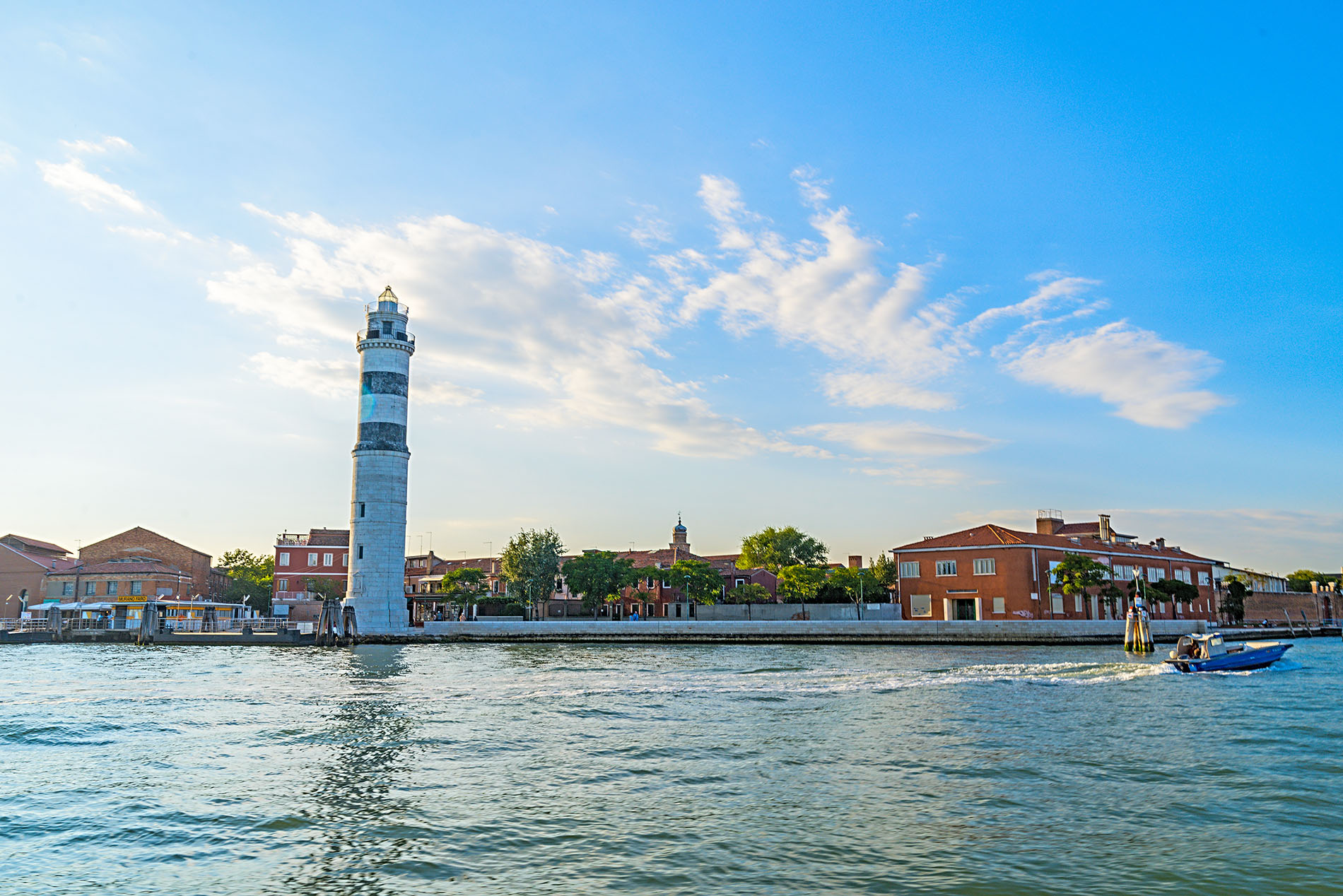 Panorama von der Lagune von Venedig