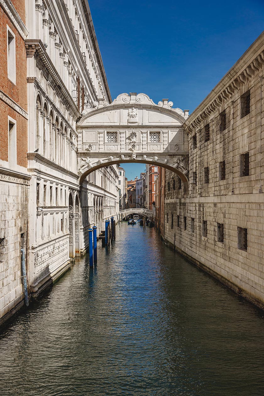 Seufzer-Brücke in Venedig